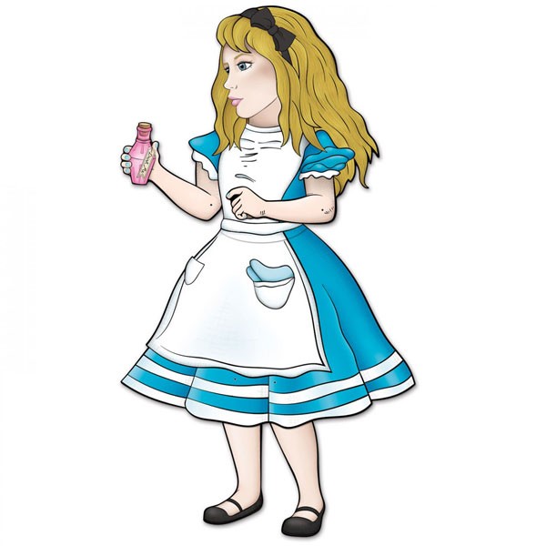 Alice im Wunderland Dekofigur