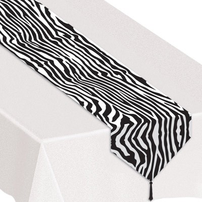 Tischläufer Zebra Design