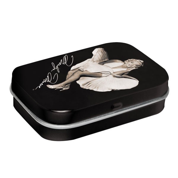 Pillendose Blech Marilyn Monroe Kleid