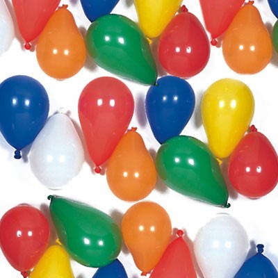 Wasserbomben kleine Luftballons bunt