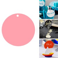 Runde Platzkarten rosa Runde Platzkarten rosa