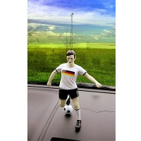 Fußballspieler mit Saugnapf Fußballspieler mit Saugnapf