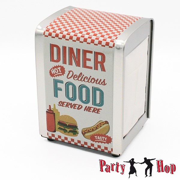 Nostalgischer Serviettenspender American Diner 50ties Party Hop De