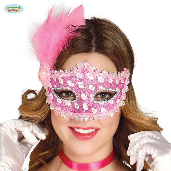 YeahiBaby Halbmaske 'Schweinchen' Rosa – Für Karneval, Halloween & Maskenbälle (EVA-Material)