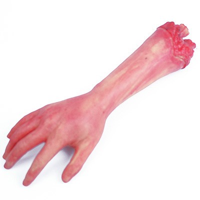 Halloweendeko abgetrennter Arm