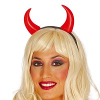 Teufelshörner Haarreif Kunststoff Teufelshörner Haarreif Kunststoff