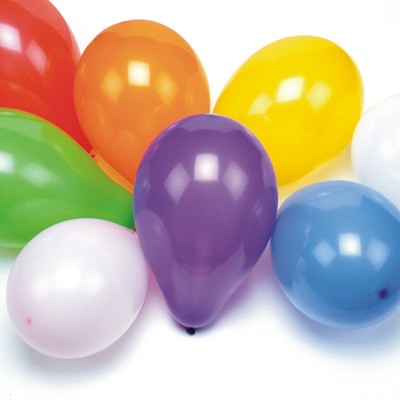 Bunte Luftballons 100er
