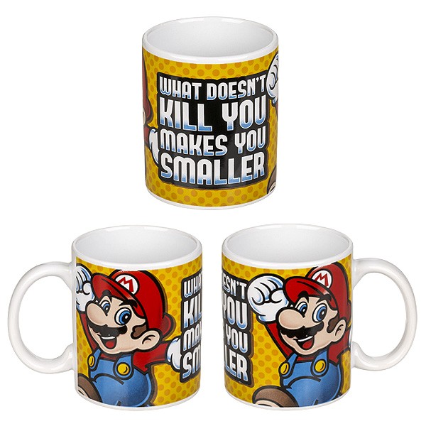 Tasse Super Mario Spruch