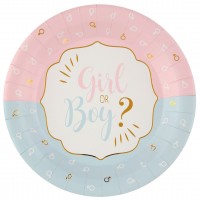 Pappteller Girl or Boy Pappteller Girl or Boy