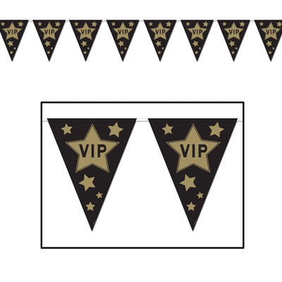 Wimpelgirlande VIP Partydeko