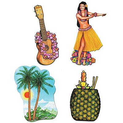 Partydeko Hawaii Tiki-Party