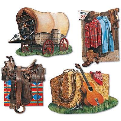 Partydeko-Set Western Country Cowboy