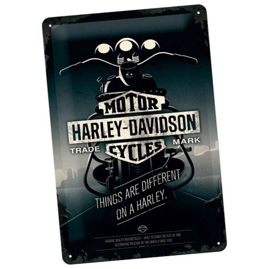Blechschild Harley-Davidson Cycles