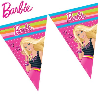 Wimpel-Girlande Barbie