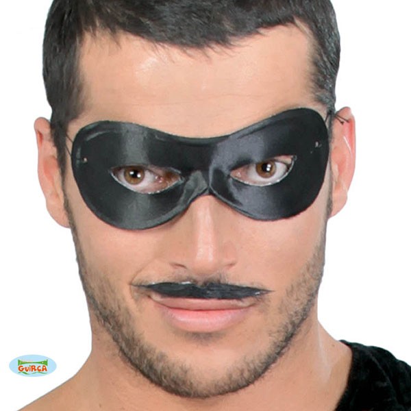 Bandit Zorro Gangster Maske schwarz