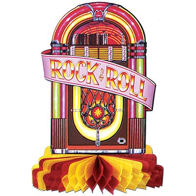Tischdeko Jukebox Rock and Roll