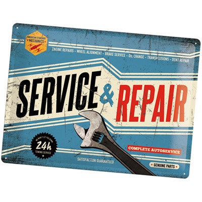 Blechschild Service and Repair 