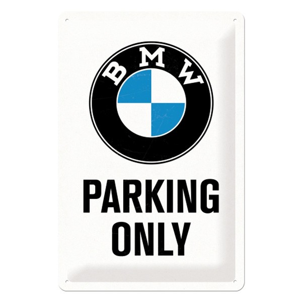 BMW Parking Only Blechschild 20x30cm