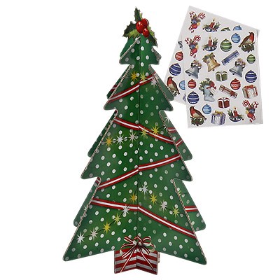 Tischdeko Weihnachtsbaum selbst dekorieren