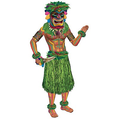 Partydeko Tiki-Mann