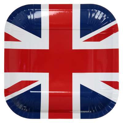 Britische Flagge Union Jack Wimpelkette – 300 X 20 Cm, Aus Baumwolle Für Innen & Außen