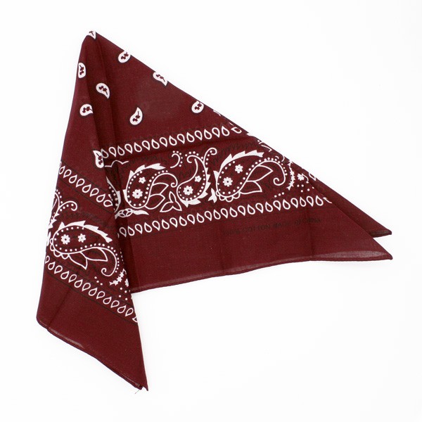 Bandana Halstuch dunkelrot