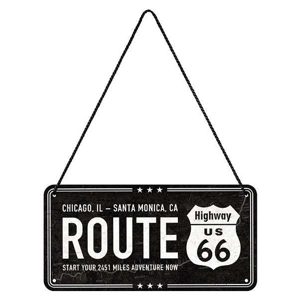 Hängeschild Route 66