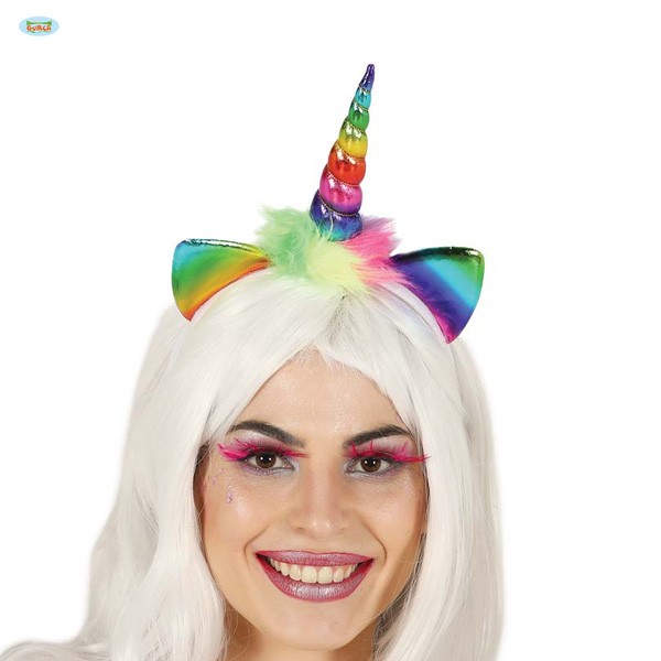 Haarreif Regenbogen Einhorn
