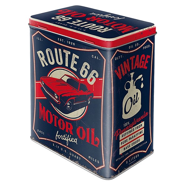 Route 66 Motor Oil Vorratsdose