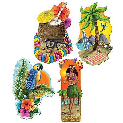Partydeko Hawaii Tiki-Party