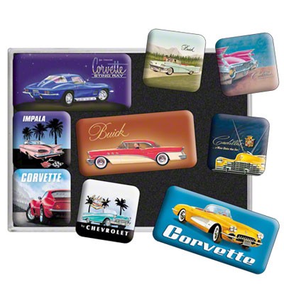 Magnet-Set US Classic Cars