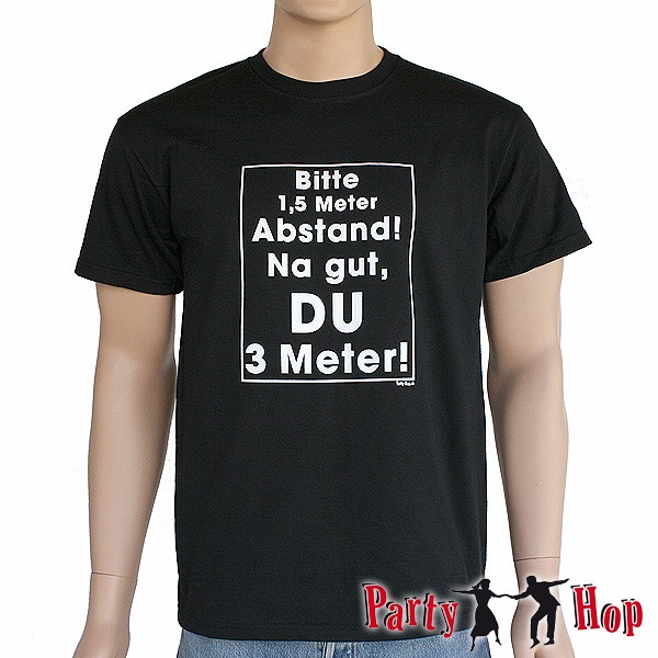 T-Shirt Bitte Abstand