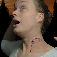 Vampirbiss Wunde Vampirbiss Wunde