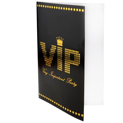 Einladungskarte Tischkarte VIP Party