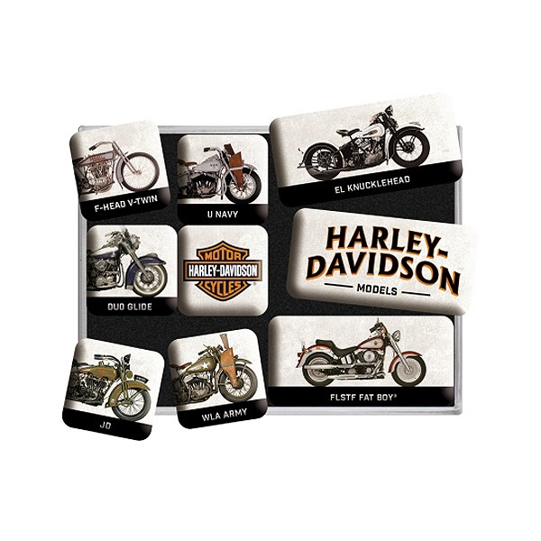 Magnetset Harley Davidson Model Chart