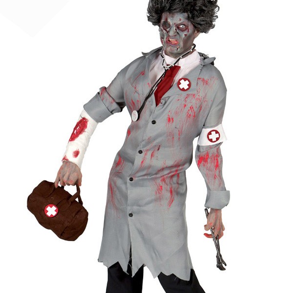Halloween Kostümkittel Horror Arzt L