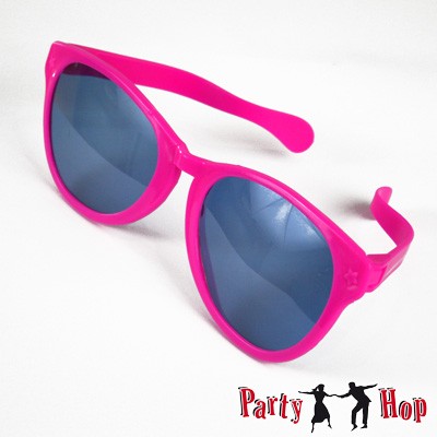 Riesenbrille Party-Brille XXL pink