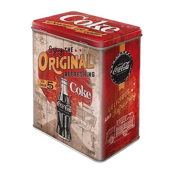 Coca Cola Vorratsdose Highway 66 Blech