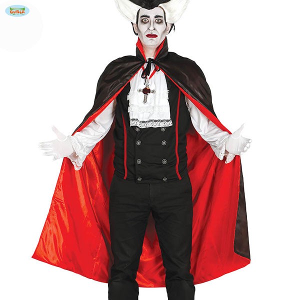 Vampirumhang rot-schwarz