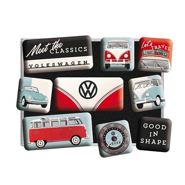 VW Magnet Set Meet the Classics