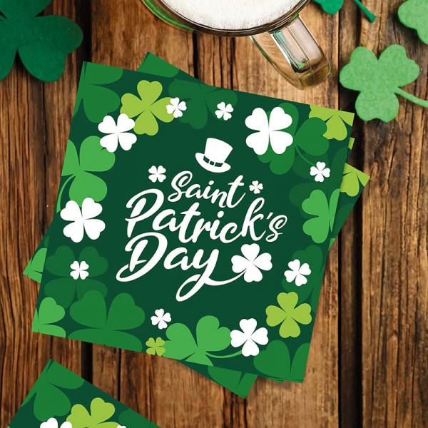 Papierservietten Saint Patricks Day