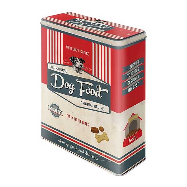 Nostalgie Blechdose Hundefutter Dog Food