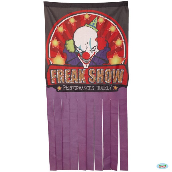 Halloweendeko Freak Show Clown