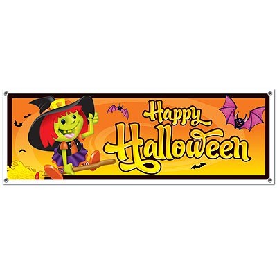 Banner Happy Halloween