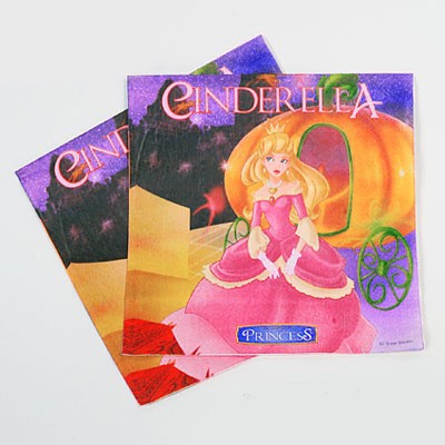 Papierservietten Cinderella Prinzessin