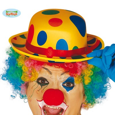 Clownshut bunt Punkte