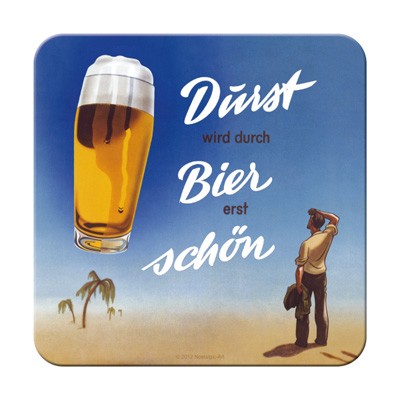 Untersetzer Bier Durst