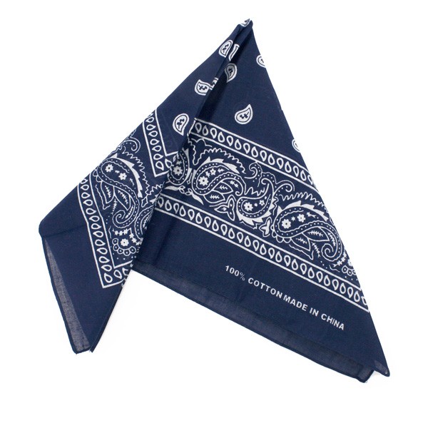 Bandana Halstuch dunkelblau