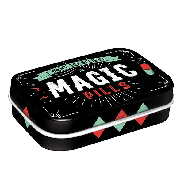 Pillendose Blech Magic Pills