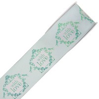 Geschenkband With Love mint Geschenkband With Love mint